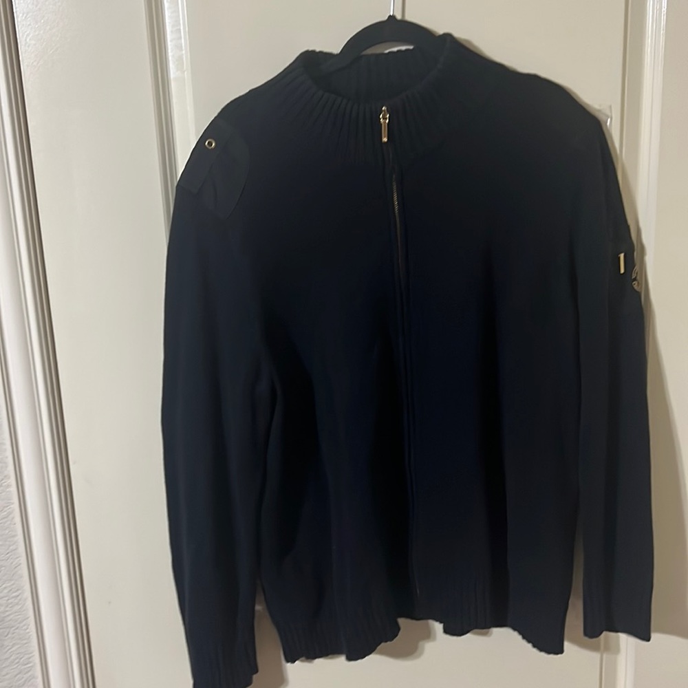 Lauren by Ralph Lauren full zip up sweater/jacket. Sz 3X
